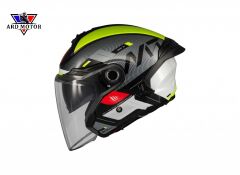 Mt Helmets Cosmo Sv Sılence B3 Parlak Yarım Kask