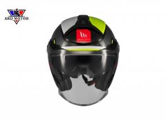 Mt Helmets Cosmo Sv Sılence B3 Parlak Yarım Kask