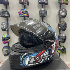 MTS M-801 SNAKE Full Face Kask MYTH BLUE