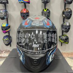 MTS M-801 SNAKE Full Face Kask MYTH BLUE