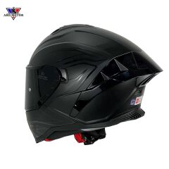 SWAY 867 LINE Matt Black Güneş Vizörlü Kapalı Kask