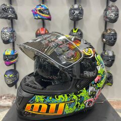 MTS M-801 SNAKE Full Face Kask AZURE