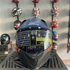 MTS M-910 Full Face Kask BLUE