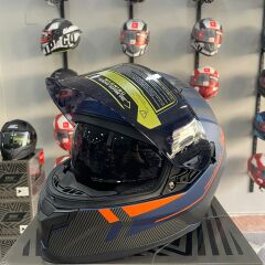 MTS M-910 Full Face Kask BLUE