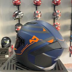 MTS M-910 Full Face Kask BLUE
