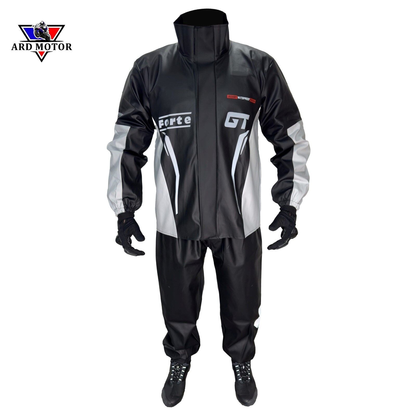 Forte GT 2001160 PVC Yağmurluk Takım Siyah Taş