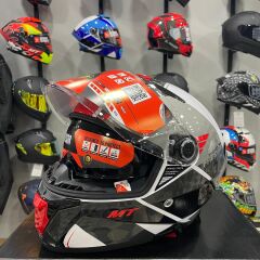 Thunder 4 SV Freeway A5 Parlak Kapalı Kask