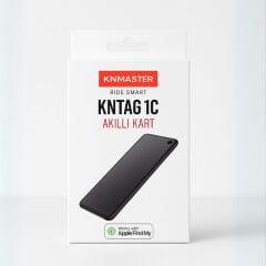 KNMASTER KNTAG 1C – Ultra İnce Akıllı Takip Kartı (Cüzdan Bulucu)