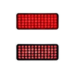Knmaster Stop-430 Evrensel Dikdörtgen Kırmızı Ledli Motosiklet Kedigözü