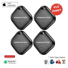 KNMASTER KNTAG 1 – 4’lü Paket Akıllı Takip Cihazı