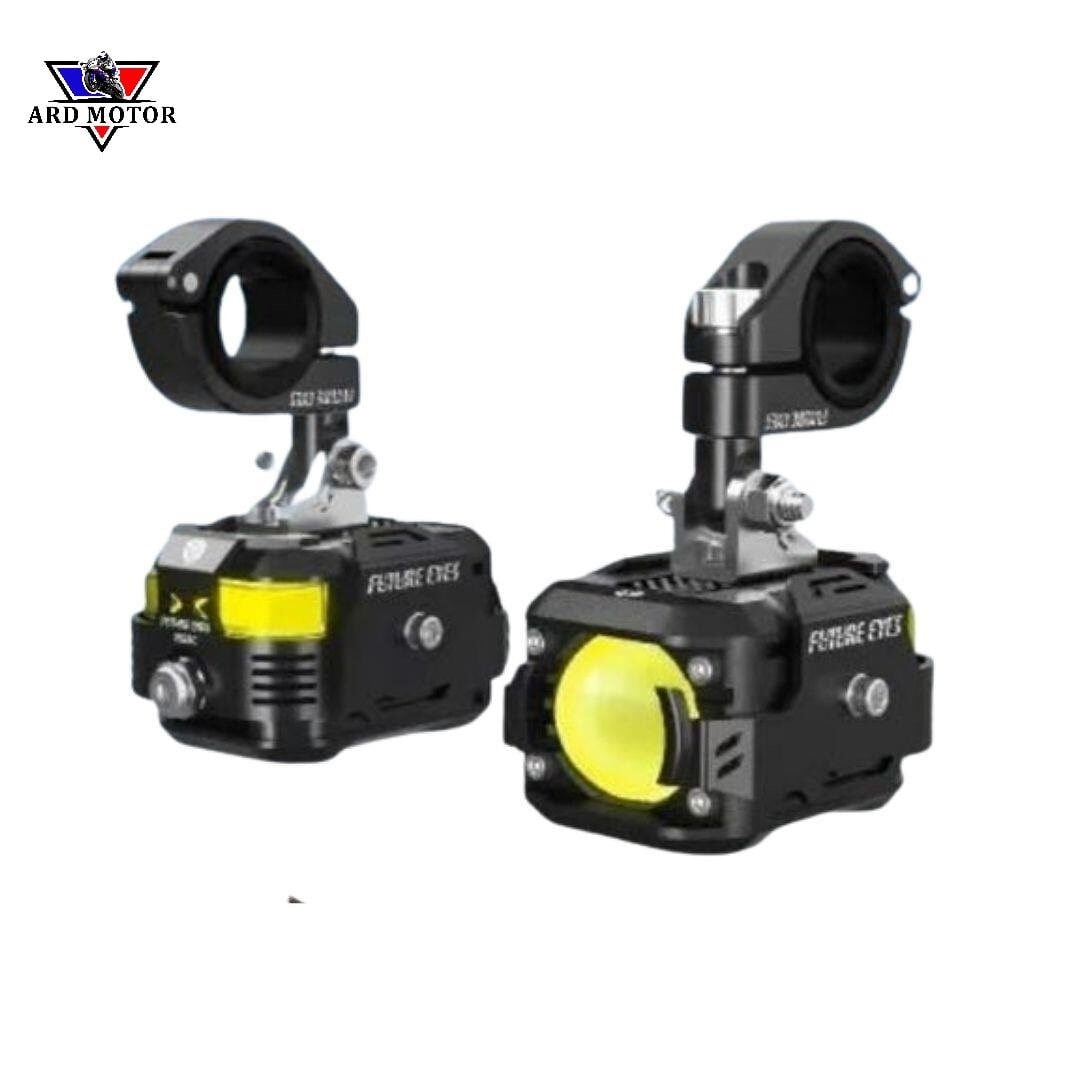 Future Eyes F150 PRO Motosiklet Sis Farı 60W Sarı Angel