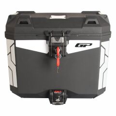 GP Kompozit Universal 33 lt Plastik Motosiklet Çantası Siyah