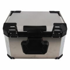 GP Kompozit Universal 57 lt Alüminyum Motosiklet Çantası Gri