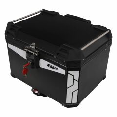 GP Kompozit Universal 57 lt Alüminyum Motosiklet Çantası Siyah
