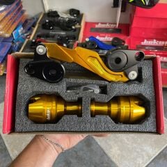 HONDA PCX TÜM MODELLERE UYUMLU EGZOZ TAKOZ RENKLİ METAL GOLD