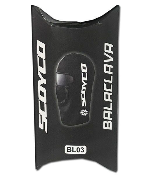 Scoyco BL03 Yazlık Balaklava Siyah