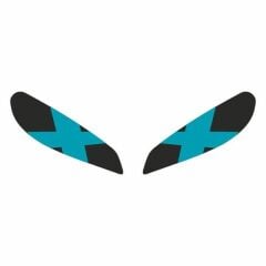 CF MOTO 250 SR 2020 - 2024 UYUMLU FAR STİCKER X MAVİ