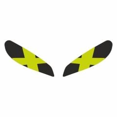 CF MOTO 250 SR 2020 - 2024 UYUMLU FAR STİCKER X FLO SARI