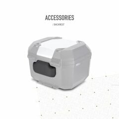 SHAD TR41 ALÜMİNYUM KAPAKLI ARKA ÇANTA VE TABLA