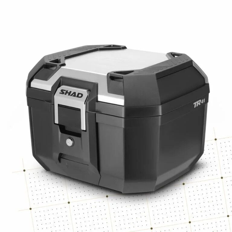 SHAD TR41 ALÜMİNYUM KAPAKLI ARKA ÇANTA VE TABLA