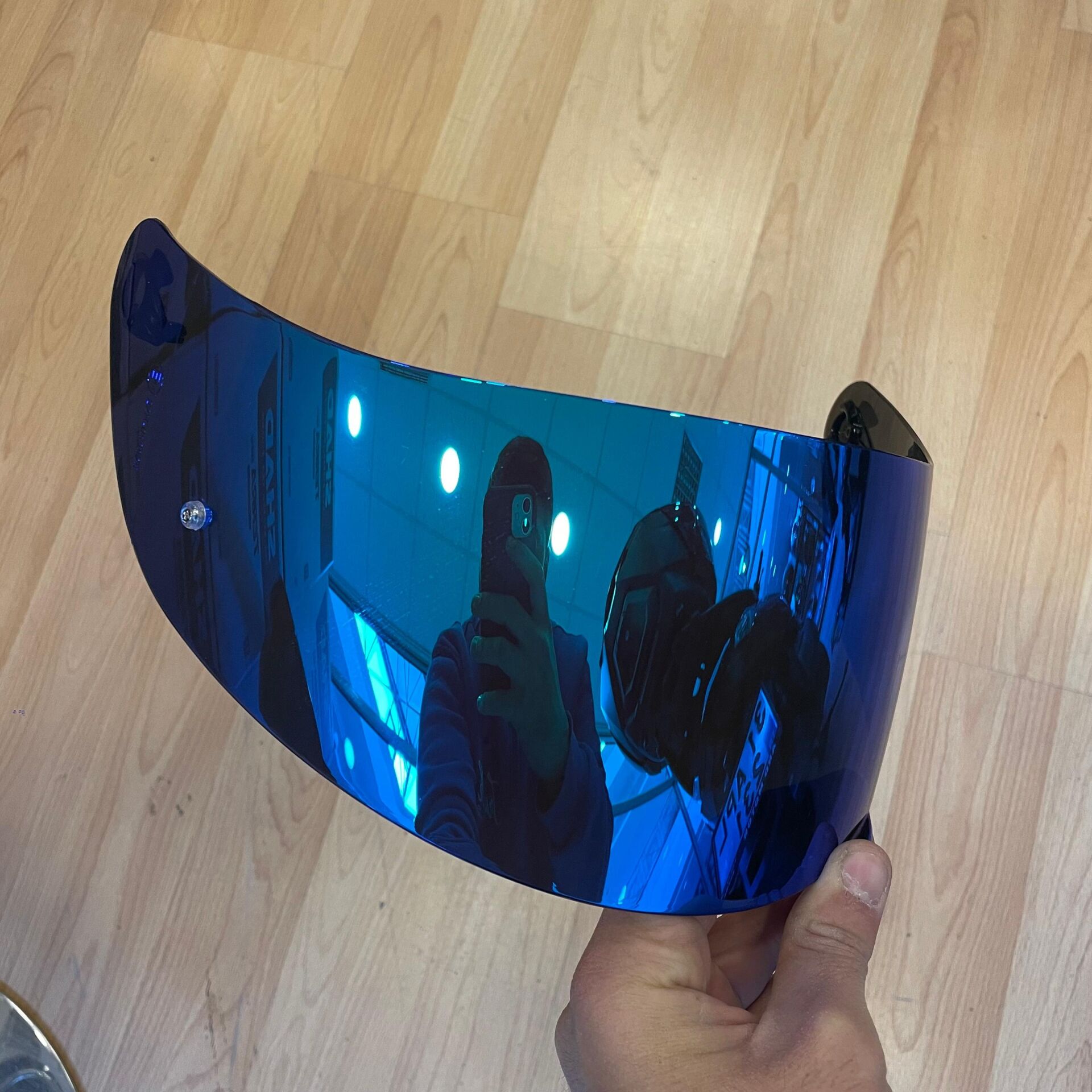 AGV K5 K5S K3SV K1 K1S Kompakt St Kask Vizörü İridyum Mavi