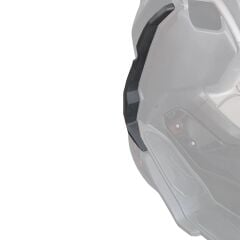 GP Kompozit Yamaha NMAX 125 / 155 2025 Uyumlu Üst Bacak Koruma Siyah