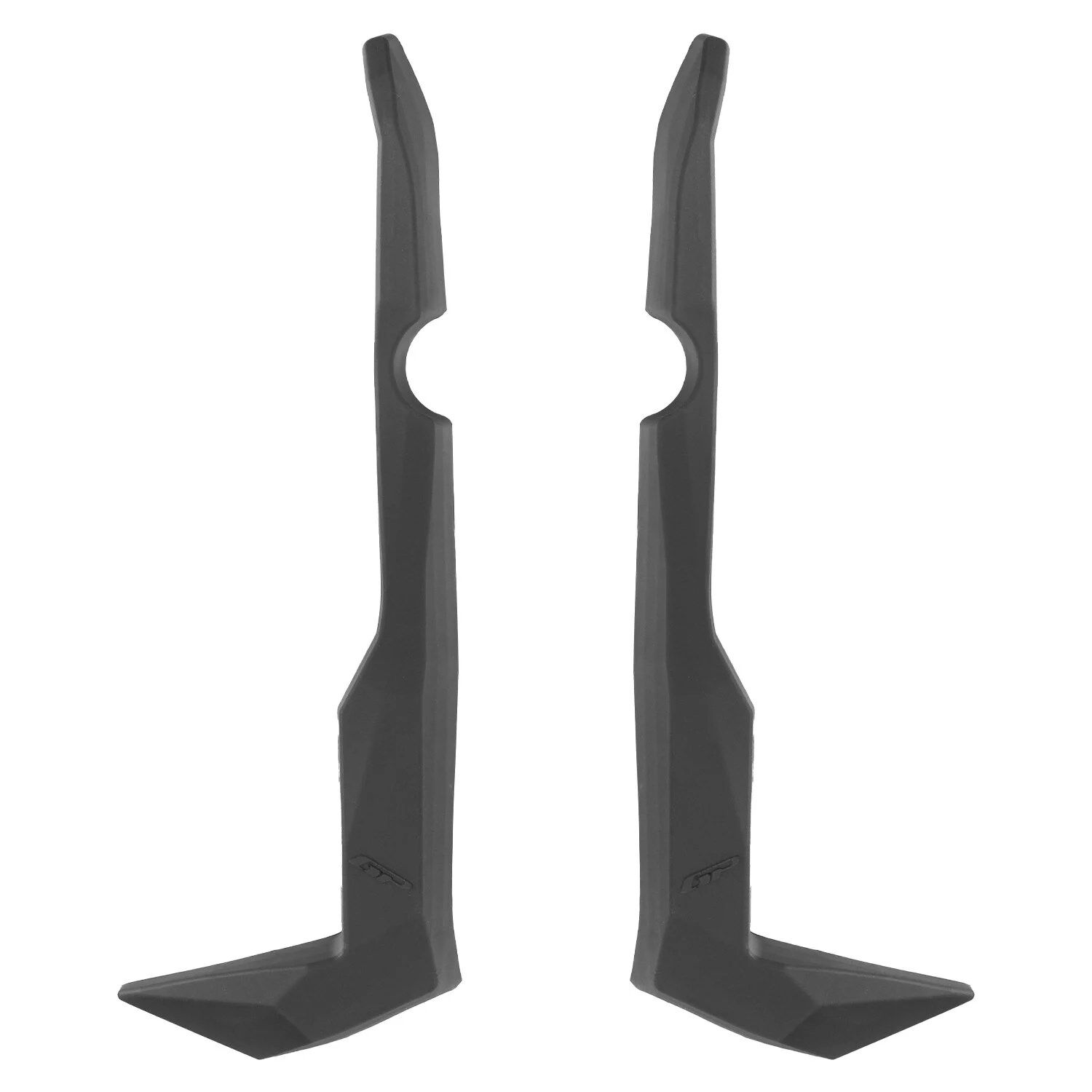 GP Kompozit Yamaha NMAX 125 / 155 2025 Uyumlu Üst Bacak Koruma Siyah