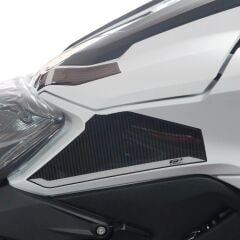 GP Kompozit Honda NC 750 X 2025 Uyumlu Tank Pad Karbon-Beyaz