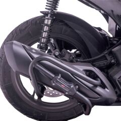 GP Kompozit Honda SH 125 2024-2025 Uyumlu Egzoz Koruma Demiri Siyah