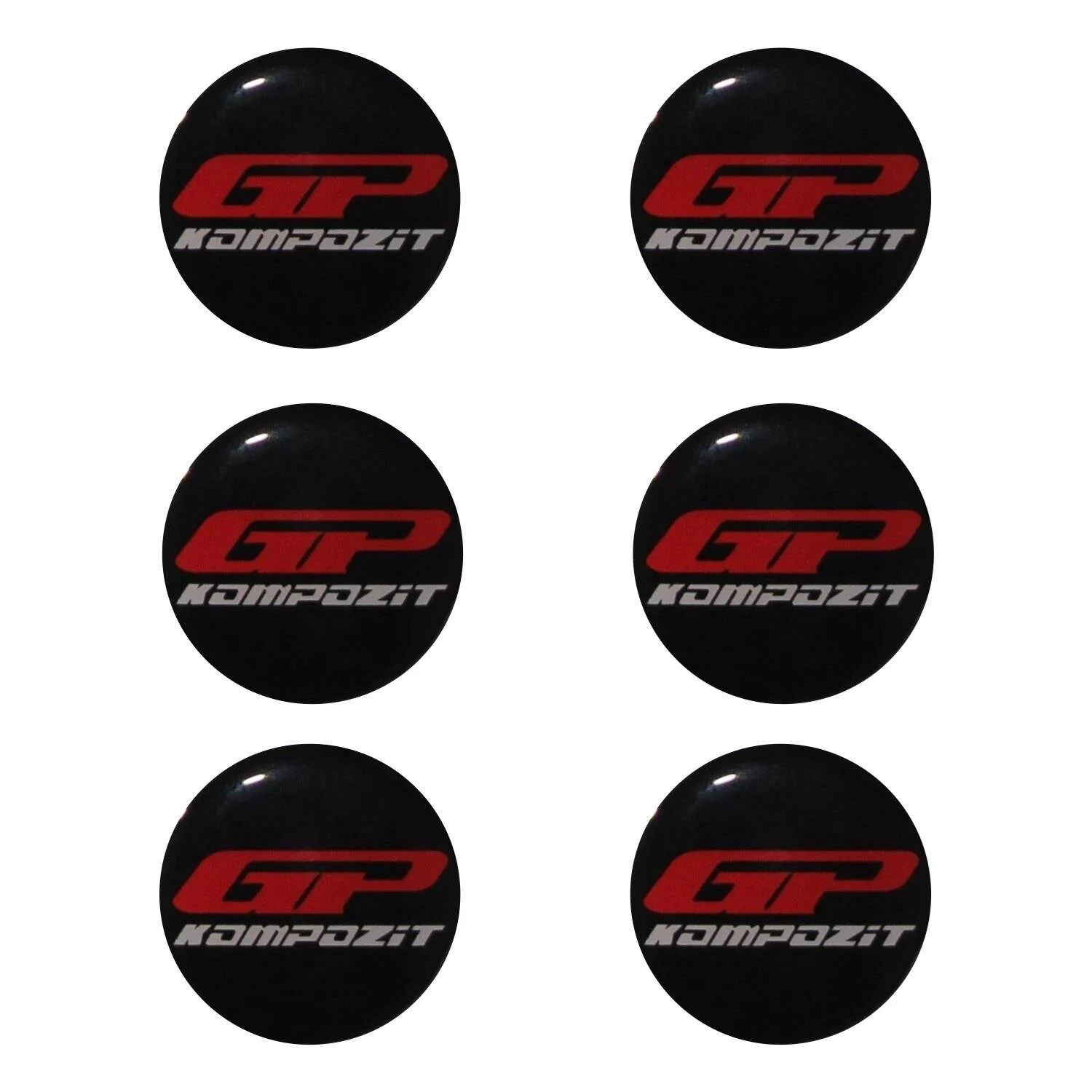 GP Kompozit Takoz Damla Etiket Sticker 6 Adet - Yedek Parça