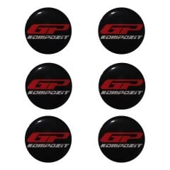 GP Kompozit Takoz Damla Etiket Sticker 6 Adet - Yedek Parça
