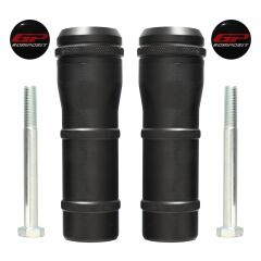 GP Kompozit Honda PCX 125 / 150 2018-2025 Uyumlu Egzoz Koruma Takozu Siyah