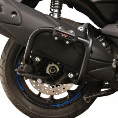 GP Kompozit Yamaha NMAX 125 / 155 2021-2025 Uyumlu Egzoz Koruma Demiri Siyah