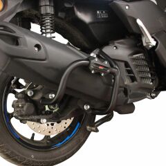 GP Kompozit Yamaha NMAX 125 / 155 2021-2025 Uyumlu Egzoz Koruma Demiri Siyah