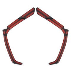 GP Kompozit Yamaha NMAX 125 / 155 2021-2024 Uyumlu Bacak Koruma Siyah