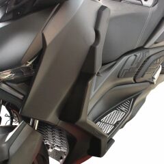 GP Kompozit Yamaha XMAX 250 2024-2025 Uyumlu Bacak Koruma Siyah