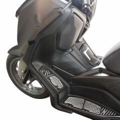 GP Kompozit Yamaha XMAX 250 2024-2025 Uyumlu Bacak Koruma Siyah