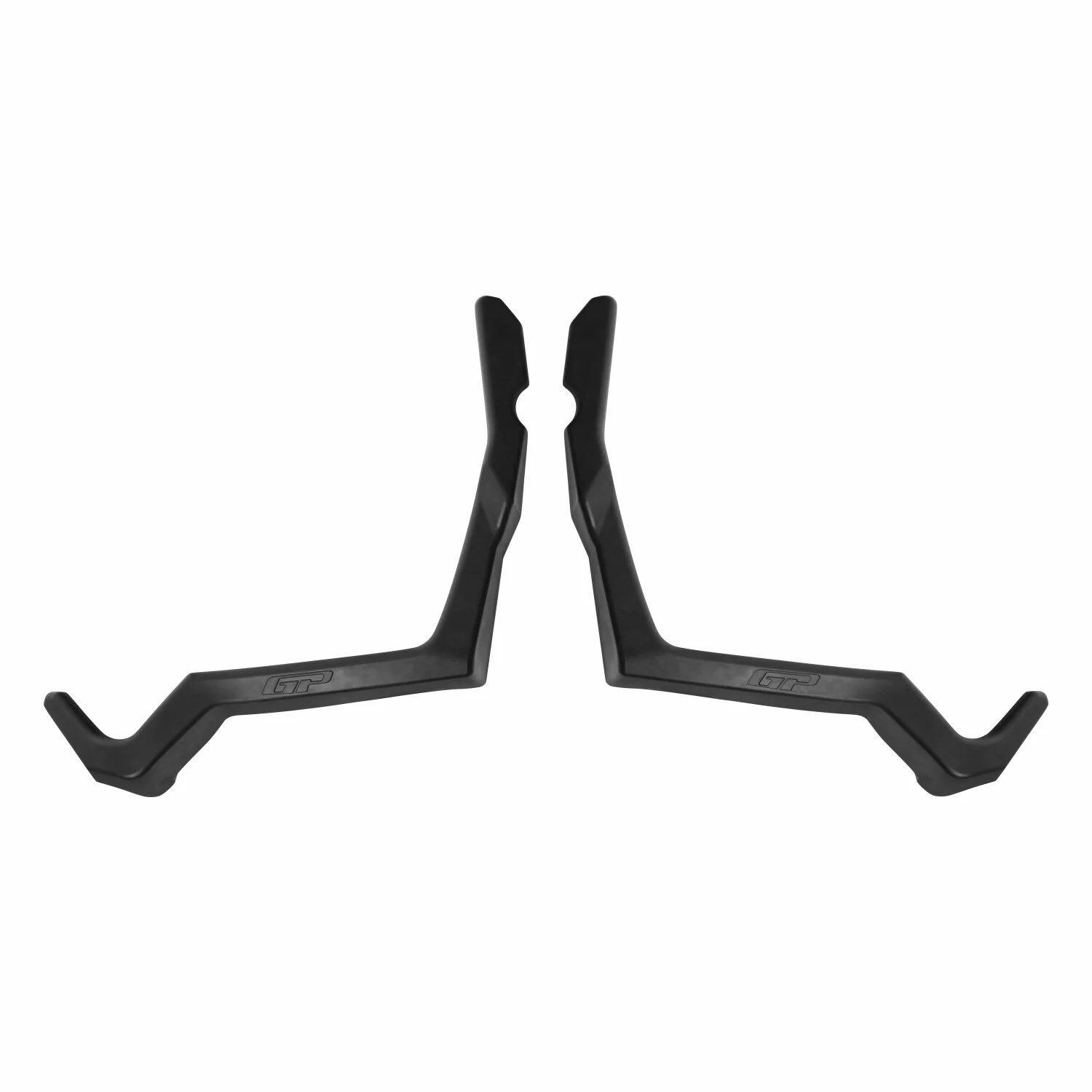 GP Kompozit Yamaha XMAX 250 2024-2025 Uyumlu Bacak Koruma Siyah