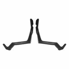 GP Kompozit Yamaha XMAX 250 2024-2025 Uyumlu Bacak Koruma Siyah