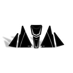 GP Kompozit Honda SH 125 2024-2025 Uyumlu Tank Pad Siyah