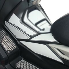 GP Kompozit Honda Forza 250 2018-2025 Uyumlu Yan Alt Ayak Pad Nardo Gri