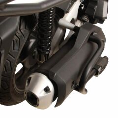 GP Kompozit Honda PCX 125 2021-2025 Uyumlu Egzoz Koruma Demiri Siyah