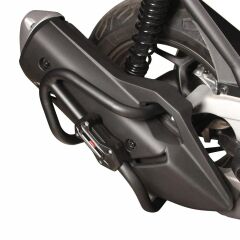 GP Kompozit Honda PCX 125 2021-2025 Uyumlu Egzoz Koruma Demiri Siyah