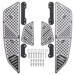 GP Kompozit Honda PCX 125 2025 Uyumlu Basamak Alüminyum Siyah