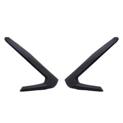 GP Kompozit Honda PCX 125 / 150 2025 Uyumlu Üst Bacak Koruma Siyah