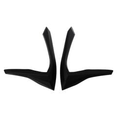 GP Kompozit Honda PCX 125 / 150 2021-2024 Uyumlu Üst Bacak Koruma Siyah