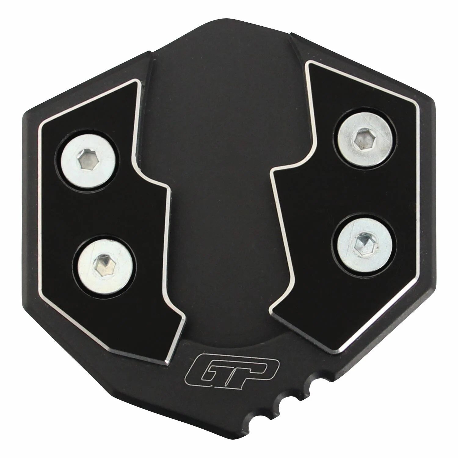 GP Kompozit Honda ADV 350 2023-2025 Uyumlu Ayak Genişletme Siyah