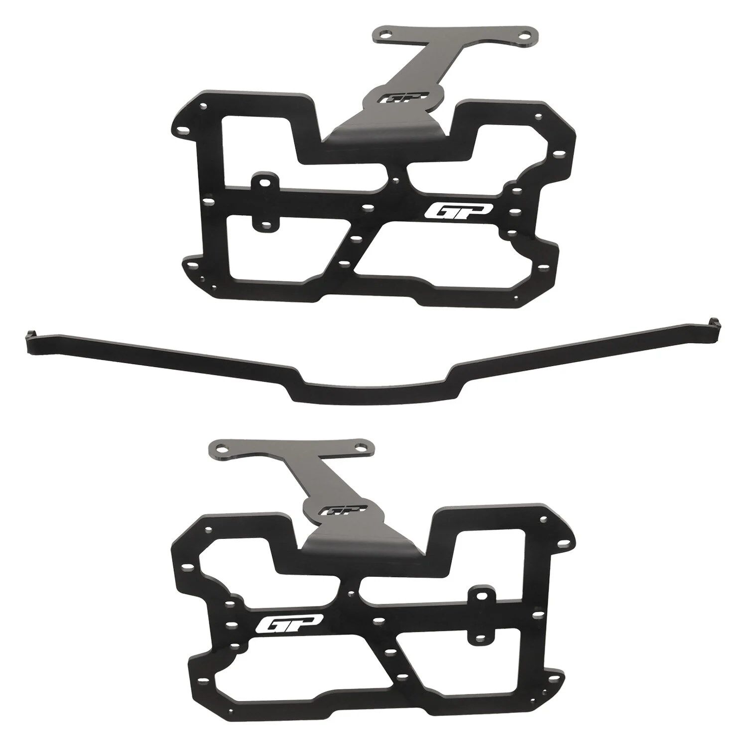 GP Kompozit Honda ADV 350 2023-2025 Uyumlu Yan Çanta Demiri Siyah