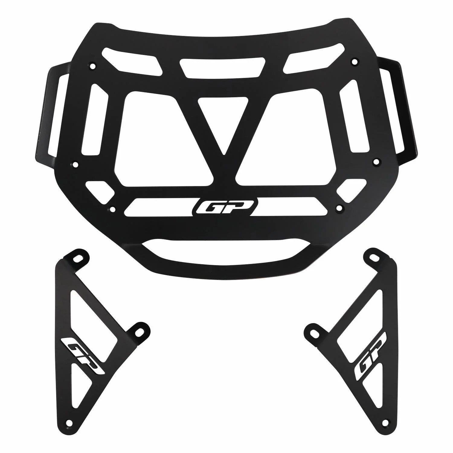 GP Kompozit Honda ADV 350 2023-2025 Uyumlu Çanta Üstü Demiri Siyah