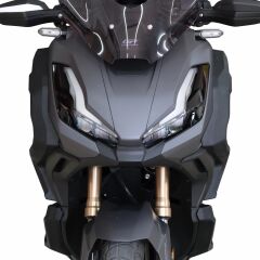 GP Kompozit Honda ADV 350 2023-2025 Uyumlu Üst Bacak Koruma Siyah